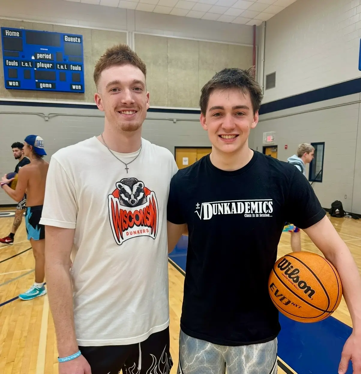Dylan Haugen and Hunter Castona