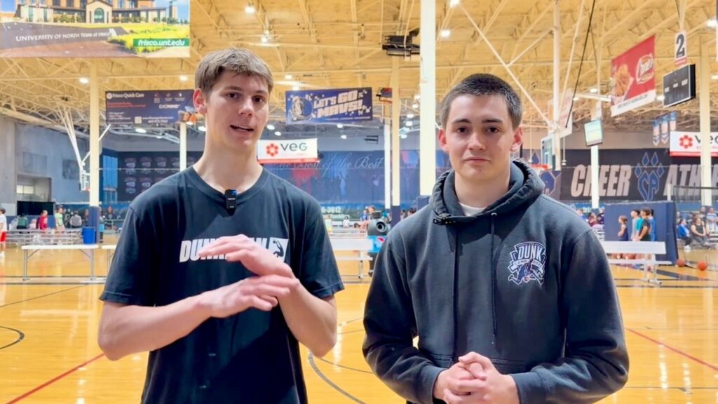 Cam Hazzard Joined Shaq’s DunkMan League. Dunk Talks YouTube thumbnail for the May 13, 2026 announcement video.