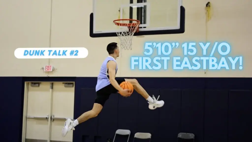 How Dylan Haugen Got His First Eastbay at 15 – Journey as a 5’10” Dunker. Dunk Talk Podcast episode 2 YouTube thumbnail.
