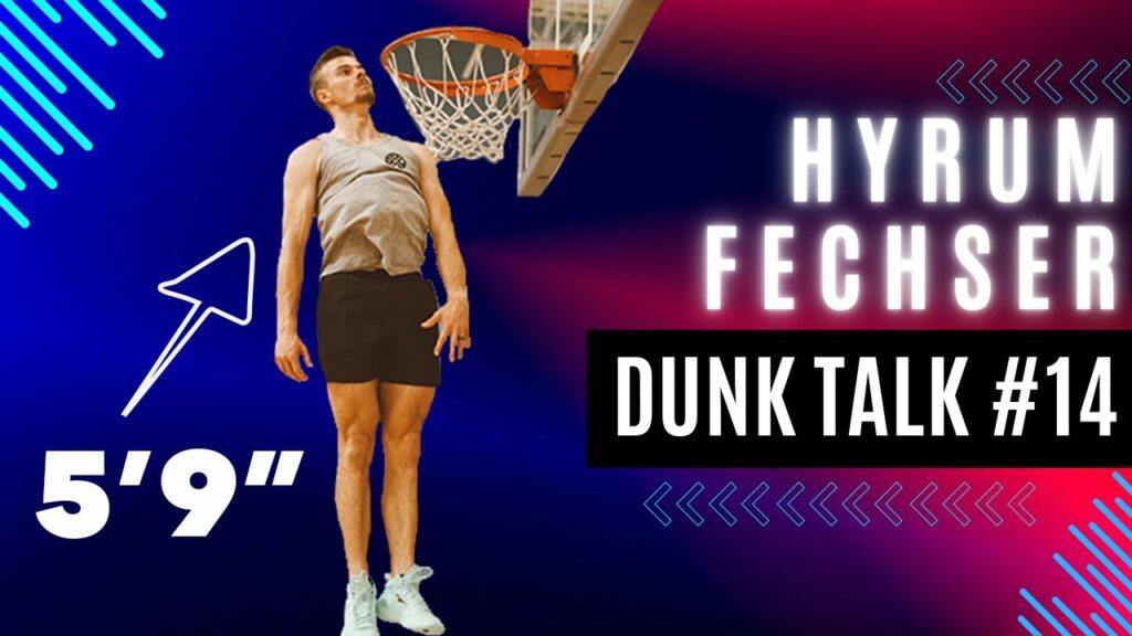 How Hyrum Fechser Jumps Over 48.5 Inches. Dunk Talk Podcast episode 14 YouTube thumbnail.