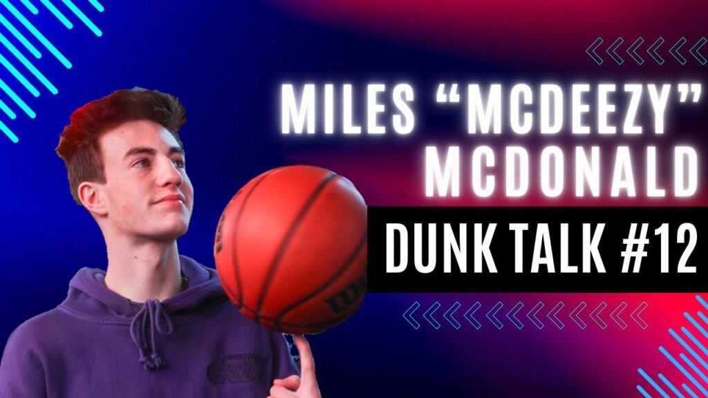 How Miles McDeezy Gained Over 2 Million YouTube Subscribers at 16 Years Old. Dunk Talk Podcast episode 12 YouTube thumbnail.